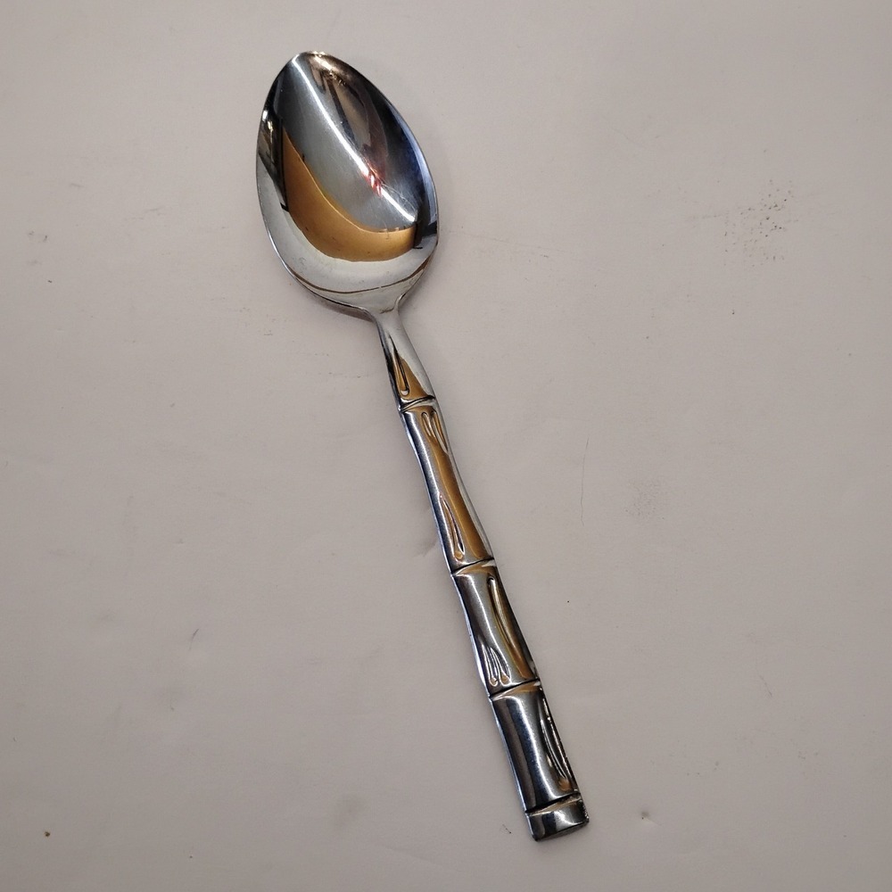 Reed & Barton REGAL BAMBOO Stainless Rebacraft Glossy Silverware Flatware‎ Spoon